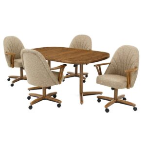 Chromcraft Dining - Customizable Caster Chair Dining