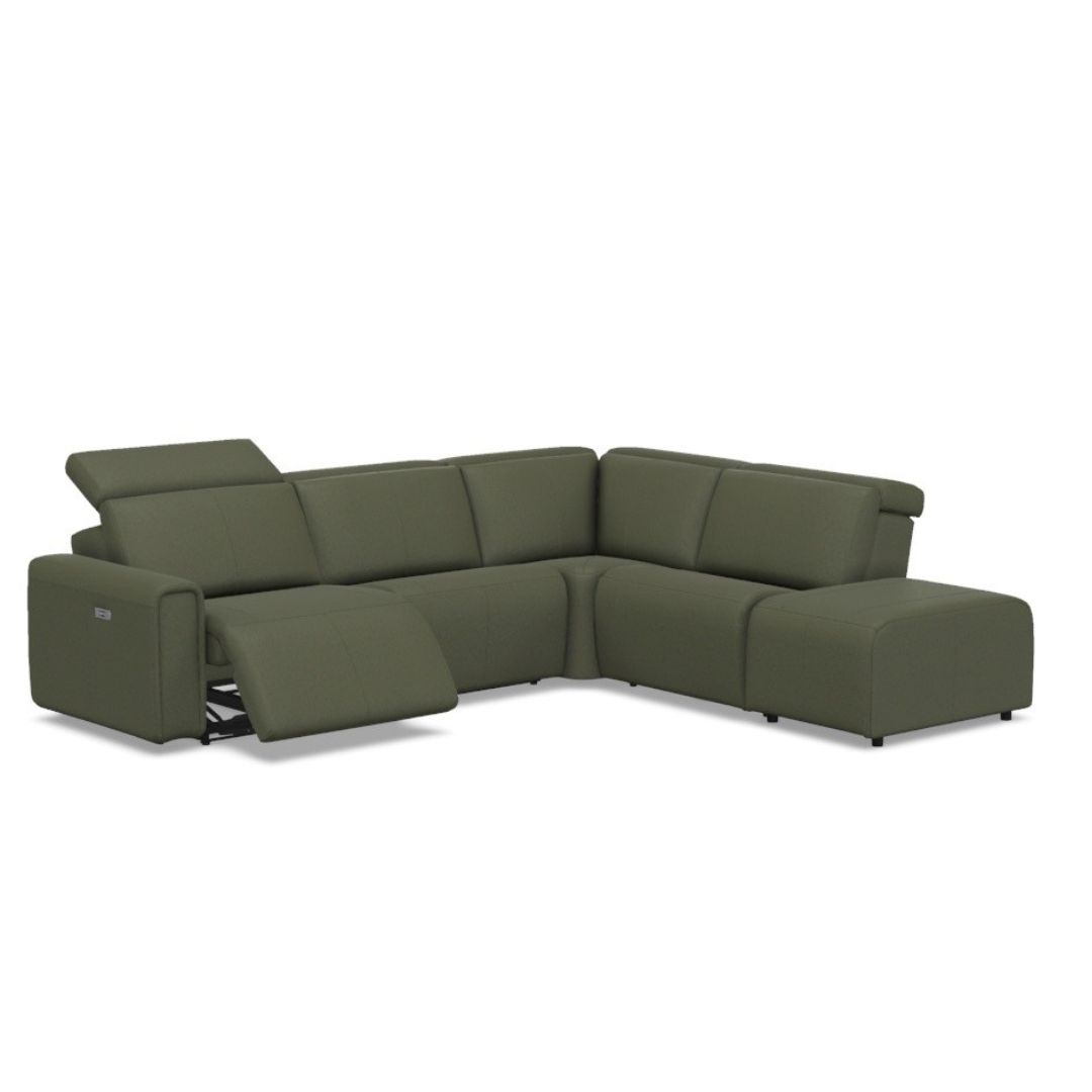 Elran 3099 - Customizable Pop-up Reclining Headrest Sectional