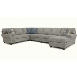 Smith Brothers 253 – Customizable American made Fabric Sectional
