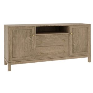 Manhatten TV Console w optional Fireplace-Customizable Amish made