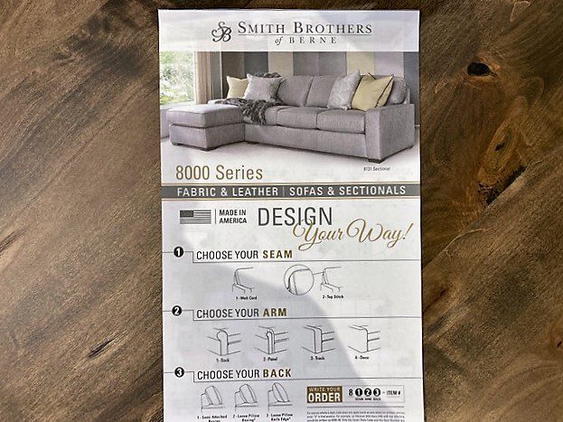Smith Brothers 8000 - Build Your Own American made Sectional - Image 2