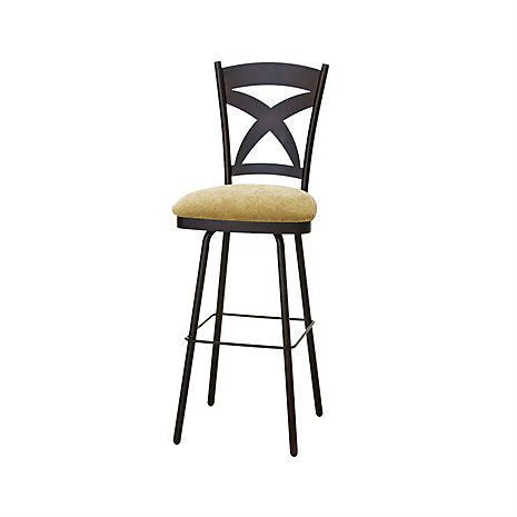 Amisco Marcus - Customizable Metal X back Stool - Image 3