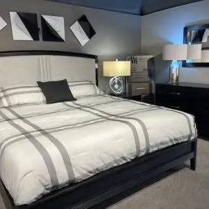 Amish Made Upholstered Queen or King Bedroom