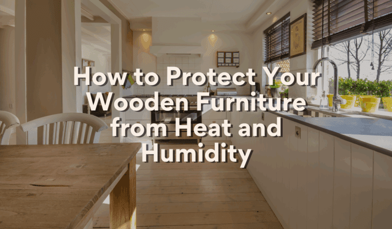 protect wood furniture from heat damage