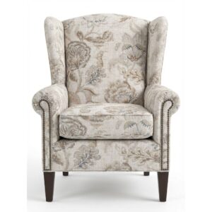 Smith Brothers 505 - Customizable American made Fabric Chair